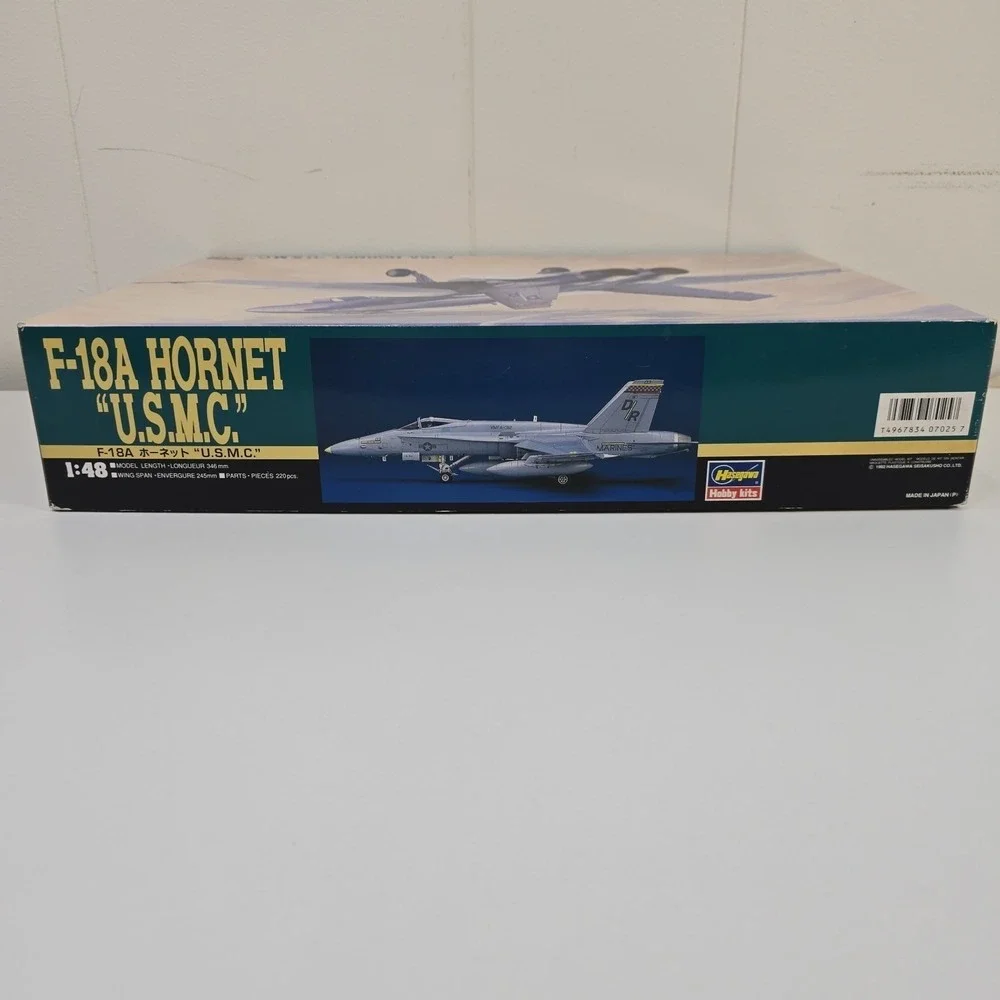Hasegawa F-18A Hornet USMC 1/48 P25 07025 NOS Japan Model Kit OPEN Parts‎ Sealed